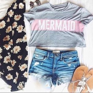 Mermaid Crop Top